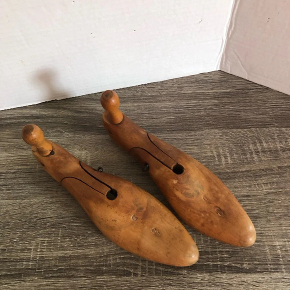 Vtg Wooden Cobbler Shoe Form - Picture 2 of 12